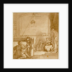 Taddeo in the House of Giovanni Piero Calabrese by Federico Zuccaro