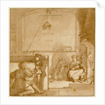 Taddeo in the House of Giovanni Piero Calabrese by Federico Zuccaro