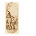 Pallas Athena Shows Taddeo the Prospect of Rome by Federico Zuccaro