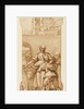 Taddeo at the Entrance to Rome Greeted by Toil, Servitude, and Hardship, and by Obedience and Patience (the Ass and Ox) by Federico Zuccaro