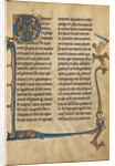 Decorated Initial Q by Anonymous