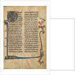 Decorated Initial Q by Anonymous