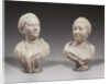 Busts of Two Sisters by Jean-Baptiste Pigalle