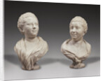Busts of Two Sisters by Jean-Baptiste Pigalle