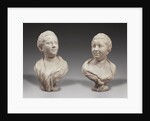 Busts of Two Sisters by Jean-Baptiste Pigalle