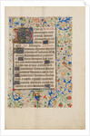 Decorated Text Page by Anonymous