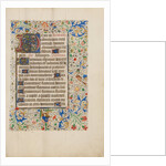 Decorated Text Page by Anonymous