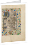 Decorated Text Page by Anonymous