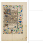 Decorated Text Page by Anonymous