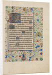 Decorated Text Page by Anonymous