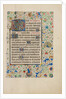 Decorated Text Page by Anonymous