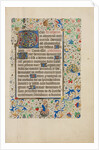 Decorated Text Page by Anonymous