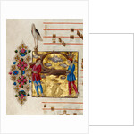 Inhabited Initial A by Anonymous