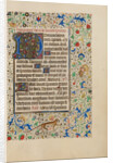 Decorated Text Page by Anonymous