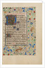 Decorated Text Page by Anonymous
