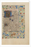 Decorated Text Page by Anonymous