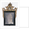 Mirror and frame by Anonymous