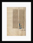 Initial H: Saint Jerome by Anonymous