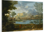 Landscape with a Calm (Un Temps calme et serein) by Nicolas Poussin