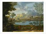 Landscape with a Calm (Un Temps calme et serein) by Nicolas Poussin
