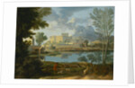 Landscape with a Calm (Un Temps calme et serein) by Nicolas Poussin