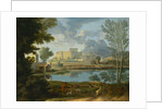 Landscape with a Calm (Un Temps calme et serein) by Nicolas Poussin