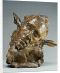 Self-Portrait as Midas (also called the Sleeping Faun) by Jean-Joseph Carriès