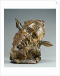 Self-Portrait as Midas (also called the Sleeping Faun) by Jean-Joseph Carriès