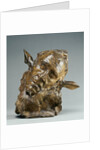 Self-Portrait as Midas (also called the Sleeping Faun) by Jean-Joseph Carriès