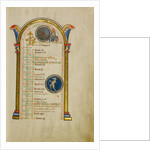 A Youth, Zodiacal Sign of Sagittarius by Anonymous