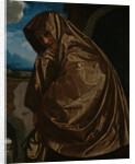 Saint Mary Magdalene at the Sepulchre by Giovanni Girolamo Savoldo