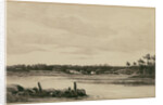 The Loing River at the Edge of the Forest of Fontainebleau by Théodore Rousseau