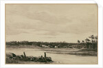 The Loing River at the Edge of the Forest of Fontainebleau by Théodore Rousseau