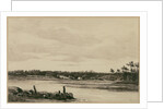 The Loing River at the Edge of the Forest of Fontainebleau by Théodore Rousseau