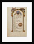 Mercury (?), Zodiacal Sign of Taurus by Anonymous