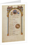 Mercury (?), Zodiacal Sign of Taurus by Anonymous