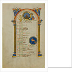 Julius Caesar, Zodiacal Sign of Cancer by Anonymous