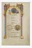 June Calendar Page with Junius Brutus (?) and Zodiacal Sign of Gemini by Anonymous