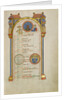 June Calendar Page with Junius Brutus (?) and Zodiacal Sign of Gemini by Anonymous