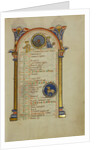 Augustus Caesar, Zodiacal Sign of Leo by Anonymous