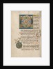 Decorated Initial O, Inhabited Initial D by Anonymous