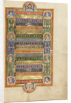 Decorated Text Page by Anonymous