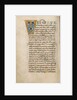 Decorated Initial T by Anonymous