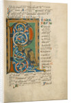 Decorated Initial R by Anonymous