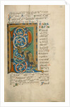 Decorated Initial R by Anonymous