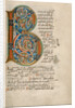 Inhabited Initial B by Anonymous
