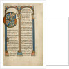 Decorated Text Page by Anonymous