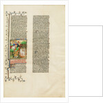 The Knights Templar Burned in the Presence of Philip the Fair and His Courtiers by Boucicaut Master Illuminator