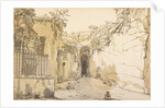 The Entrance to the Grotto at Posilipo by Claude-Joseph Vernet