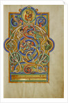 Initial A: David and Companion Musicians by Anonymous